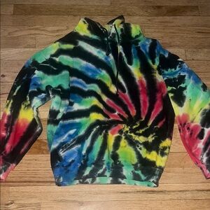 Exist Multicolor Tie-Dye Hoodie